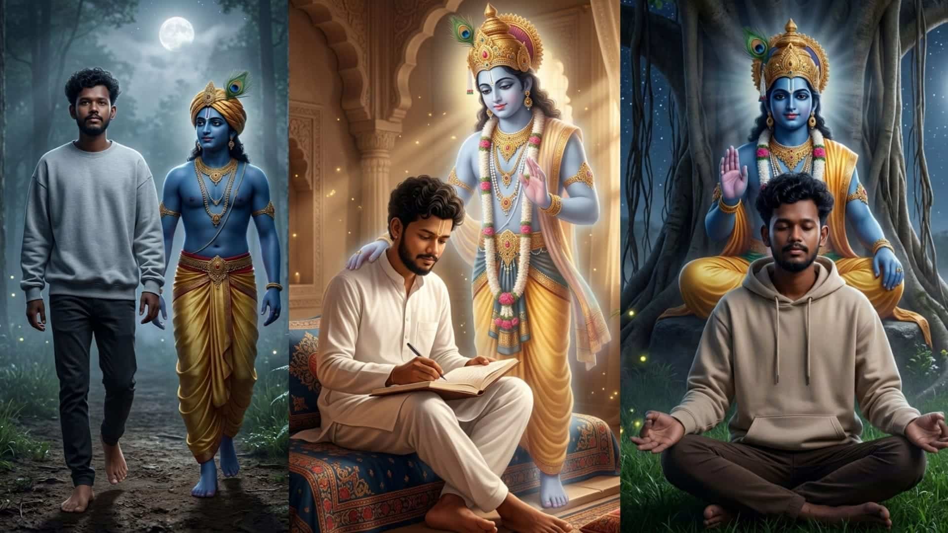 Krishna AI Images Prompts