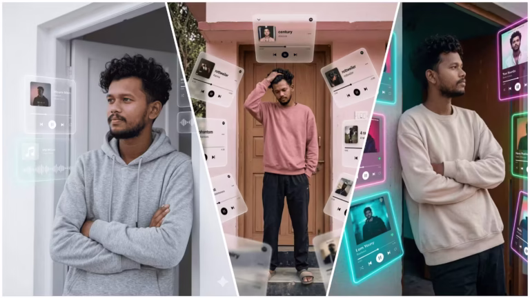 Spotify card AI photo prompts for boys