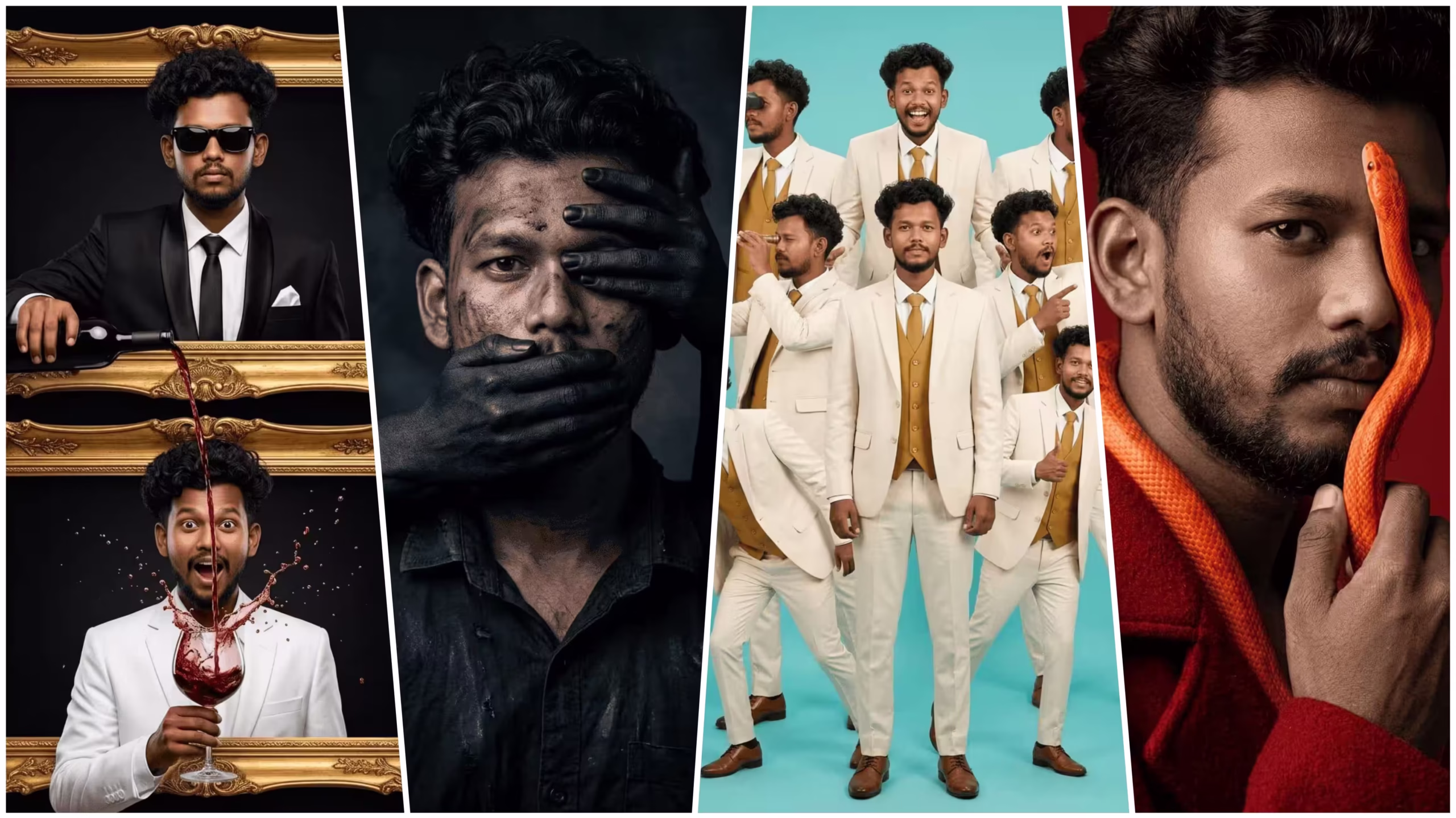 Creative Concept AI Photo Prompts for Boys